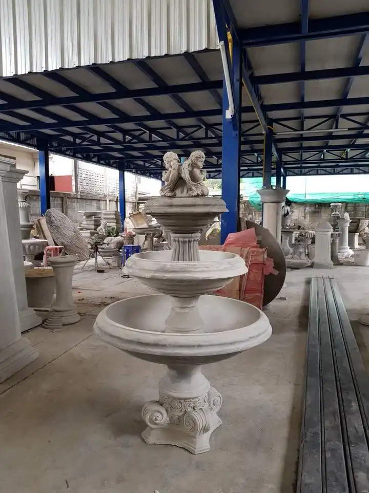 น้ำพุตั้งโต๊ะฮวงจุ้ย: ดึงดูดพลังบวก เสริมโชคลาภให้บ้านคุณ 9 Fountain bird bath 11
