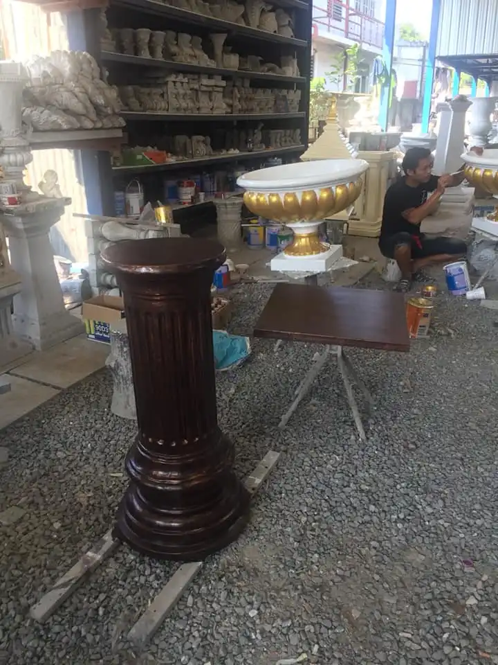 หัวเสากรีก 3 แบบ: ดอริก ไอออนิก คอรินเทียน สถาปัตยคลาสสิก 11 Roman column 4